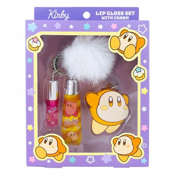 チャーム付 リップグロス ワドルディ 星のカービィ 1個 粧美堂 SHOBIDO