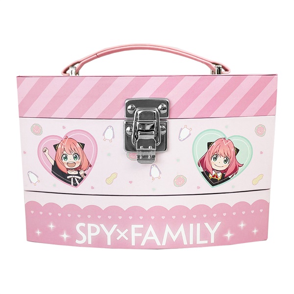 SPY×FAMILYグッズセット キッズコスメ SPY×FAMILY 3段コスメボックス 1セット 粧美堂