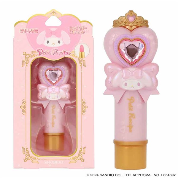 色付リップクリーム <プチレシピ×サンリオ>キッズコスメ 粧美堂(＜プチレシピ×マイメロディ＞)