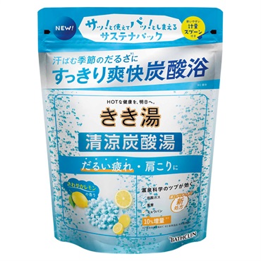 きき湯 清涼炭酸湯 360g きき湯 バスクリン 【医薬部外品