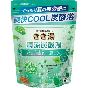 きき湯 清涼炭酸湯 【医薬部外品】(すっきりミントの香り)