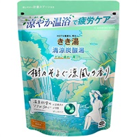 きき湯 清涼炭酸湯 【医薬部外品】(樹々そよぐ涼風の香り)