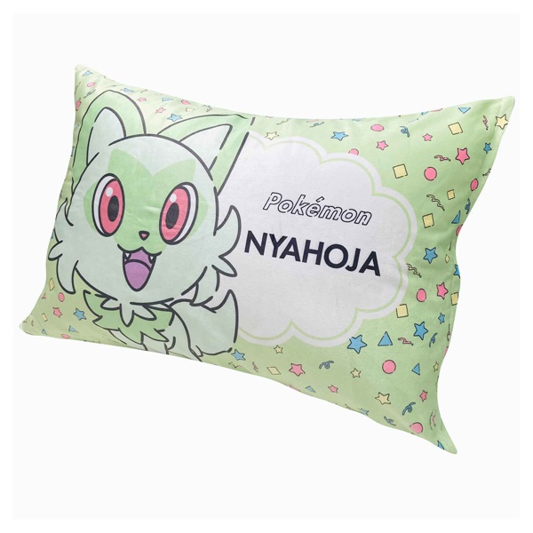枕カバー ポケモン 43×63cm(グリーン／ニャオハ)