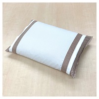 そばがら枕 ギンガム 30×44cm(ブラウン)