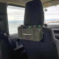 ティッシュカバー＆サングラス　オリーブカーキ　カー用品(オリーブカーキ)