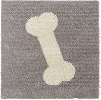 オカ　ピタペトモ　45×45　バウ＆ボーン　２P　ジョイントマット　フロアマット　ペット用(ブラウン)
