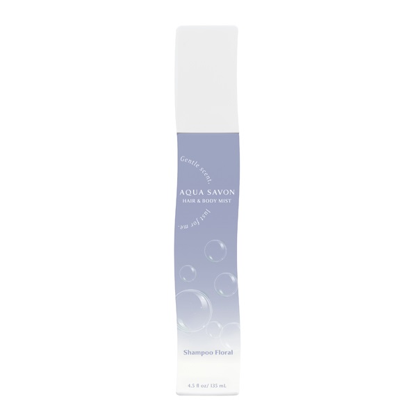 アクアシャボン ヘアー＆ボディミスト 135ml AQUA SAVON ウエニ貿易(シャンプーフローラルの香り)