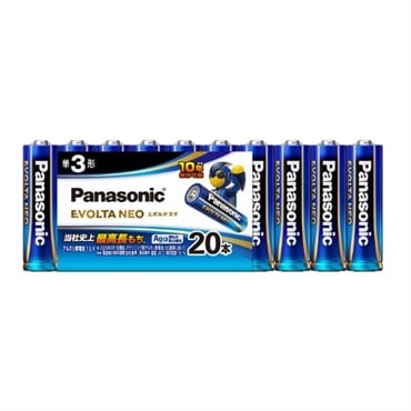 Panasonic　エボルタネオ　アルカリ乾電池　20本パック