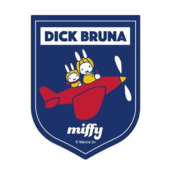 キャラクターステッカー ミッフィー(ひこうき)