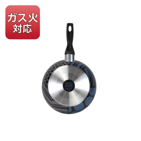 ROSSOSFERA FANTASIA イタリア製 ふっ素加工 ガス火専用フライパン