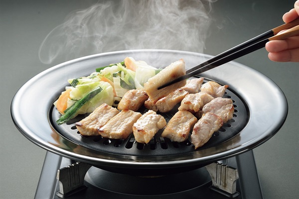 パール金属 韓味家 ふっ素加工丸型焼肉グリル 32cm 韓国料理