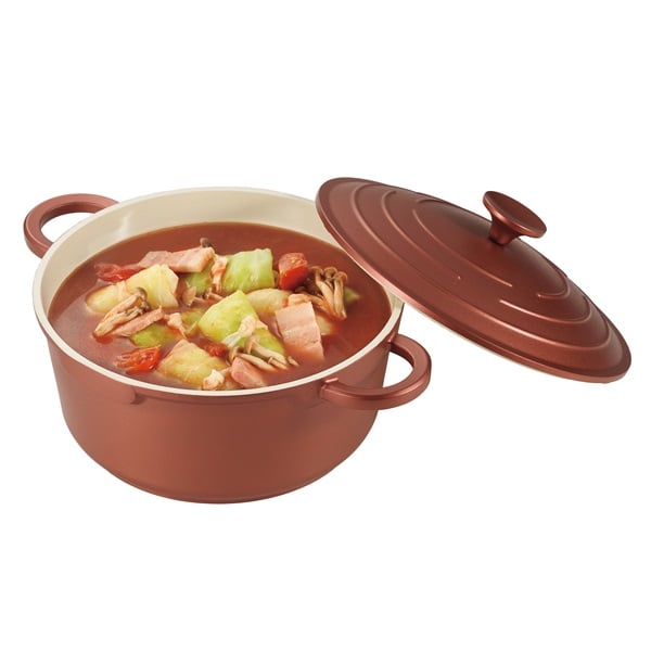 IH対応 無水調理もできるじっくり煮込み鍋 24cm | イオンスタイル