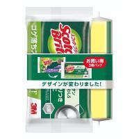 スコッチブライト 抗菌ウレタンスポンジたわしS(3個)