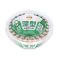FSC 冷凍・電子レンジ対応おかず入れ 深型   トップバリュ(6号/33枚入)