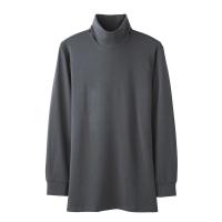 SmoothFACT厚地 9分袖 タートルネック メンズ トップバリュ PEACE FIT 