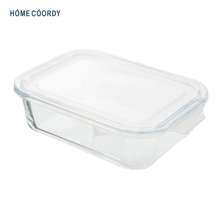 ガラスの容れ物 ホームコーディ 耐熱ガラス保存容器 長方形 | イオンスタイル