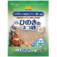 ひのきの ネコ砂  7L トップバリュ ベストプライス TOPVALU BESTPRICE イオントップバリュ