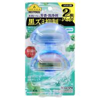 水洗トイレ芳香洗浄剤 除菌 ハーブミント 付替 80ml×2個    トップバリュベストプライス(4549414350463)