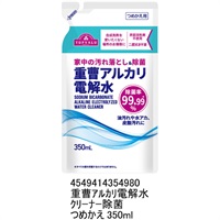重曹アルカリ電解水クリーナー除菌 つめかえ 350ml    トップバリュ(350ml)