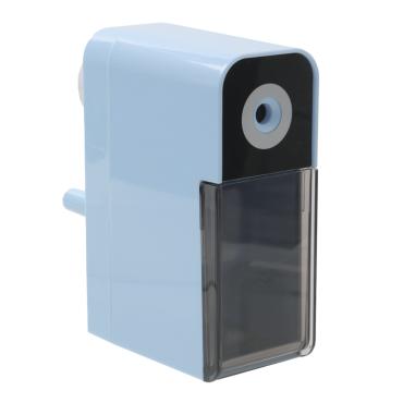 トップバリュ　簡単手動えんぴつけずり　ラ(ライトブルー)