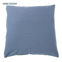 ホームコーディ 　ザブクッションカバー（座布団カバー） 55×59cm用(ネイビー)
