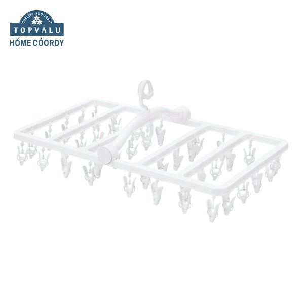 ホームコーディ 使いやすい折りたたみ角ハンガー | イオンスタイル