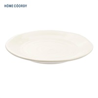 ホームコーディ　丸皿 《白釉》(16cm)
