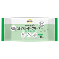 99%除菌 流せるトイレクリーナー 30枚    トップバリュベストプライス(4549414362275)