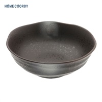 ホームコーディ　丸鉢 《黒釉》(15cm)