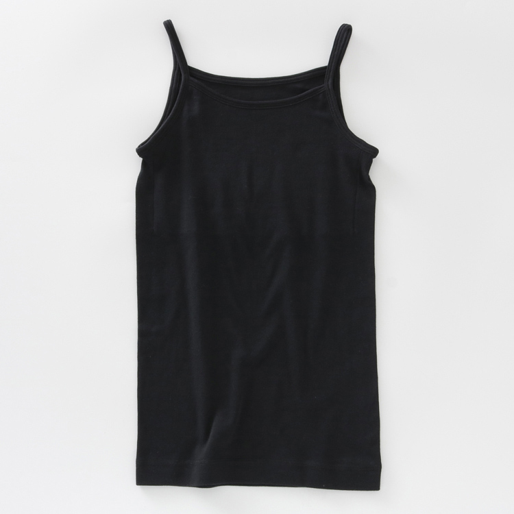 オーガニック綿100％キャミソール胸二重 トップバリュ 女の子