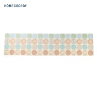 ホームコーディ　汚れがサッとふけるキッチンマット　レイン(60×240cm)