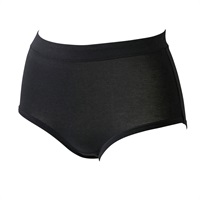 よりどりショーツクローゼット 綿混お腹足口らくふつう レディス(hk)(クロ-S)