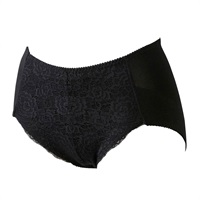 よりどりショーツクローゼット 綿混ヒップサポートふつう レディス(hk)(クロ-M)