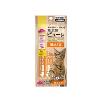 無添加ピューレ 猫用 間食 全猫種用 キャットフード 14g×4本    トップバリュ(鶏ささみ)