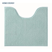 ホームコーディ トイレマットプレーン 55×60cm(グリーン)
