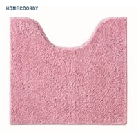 ホームコーディ トイレマット ミックス(ピンク-55×60)