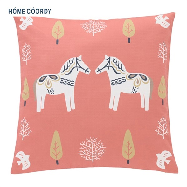 クッションカバー♡馬柄♡6枚まとめ売り♡45×45センチ♡ クッションカバー 馬 45x45cm リアル馬 ホーススタイル : Horse Style