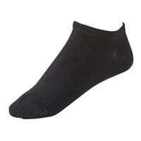 よりどりレッグアクセサリー無地スニーカー丈ソックス レディス(クロ-21-23CM)