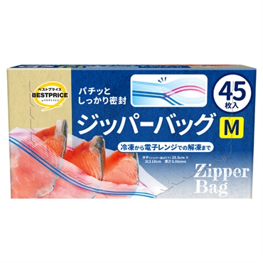 ジッパーバッグ トップバリュ ベストプライス TOPVALU BESTPRICE イオントップバリュ