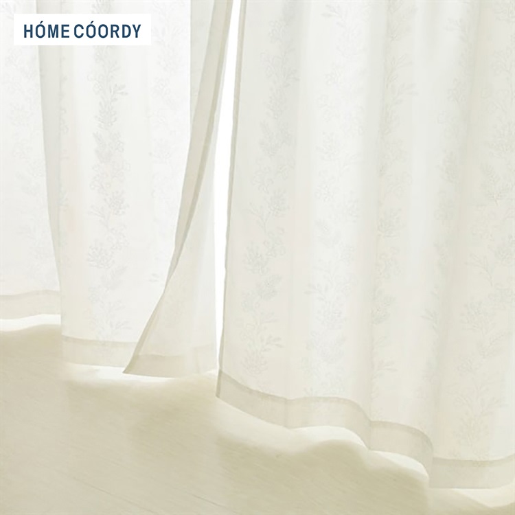 ホームコーディ プリントボイルカーテン | イオンスタイルオンライン