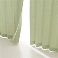 ホームコーディ　断熱厚地カーテン(グリーン-100×105cｍ　2枚入)
