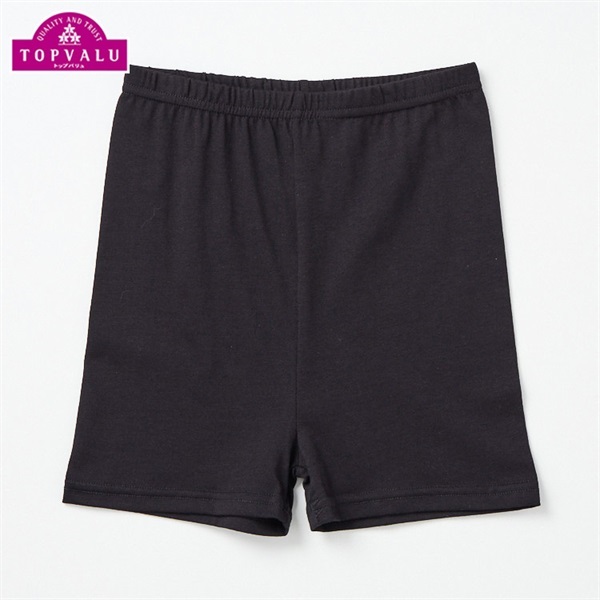 綿混マイクロミニ丈レギンス トップバリュ キッズ 女の子 100cm-170cm