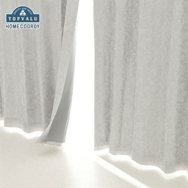 ホームコーディ　「取り寄せ」　カーテンDUJ 　グレー(グレー-100×200cm 1枚入)