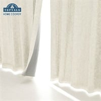 ホームコーディ　「取り寄せ」　カーテンDUJ 　アイボリー(アイボリー-100×85cm 1枚入)