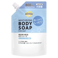 保湿成分配合 ボディソープ つめかえ用 大容量 800ml    トップバリュベストプライス(ピュアシャボンの香り)