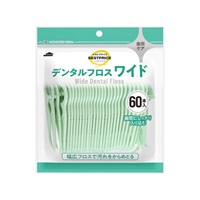 デンタルフロス ワイド 60本    トップバリュベストプライス(60本入)