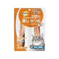 【ペット用】 乳酸菌配合おなかの健康に配慮した キャットスナック 2本 トップバリュベストプライス(蒸しかつお ほたて風味)
