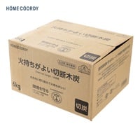 ホームコーディ　火持ちがよい切断木炭(6㎏)