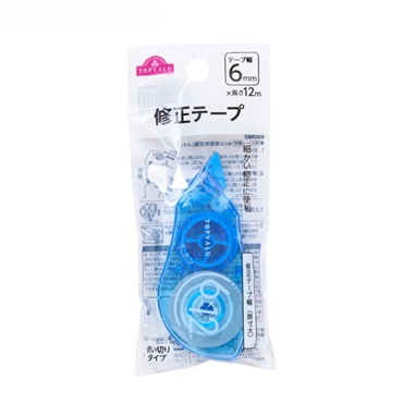 トップバリュ　修正テープ(幅6mm)