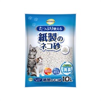 紙製の ネコ砂 10L    トップバリュベストプライス(10L)